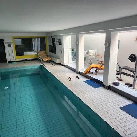 Casa Blanca Mit Privatem Schwimmbad 26 Grad Und Sauna شقة دوسبرغ